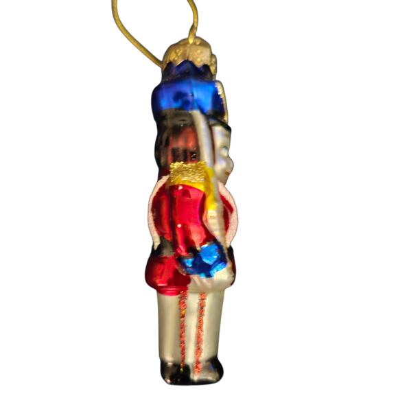 Christopher Radko Toy Soldier Ornament 3" Hand-Blown Glass Poland - Picture 2 of 6